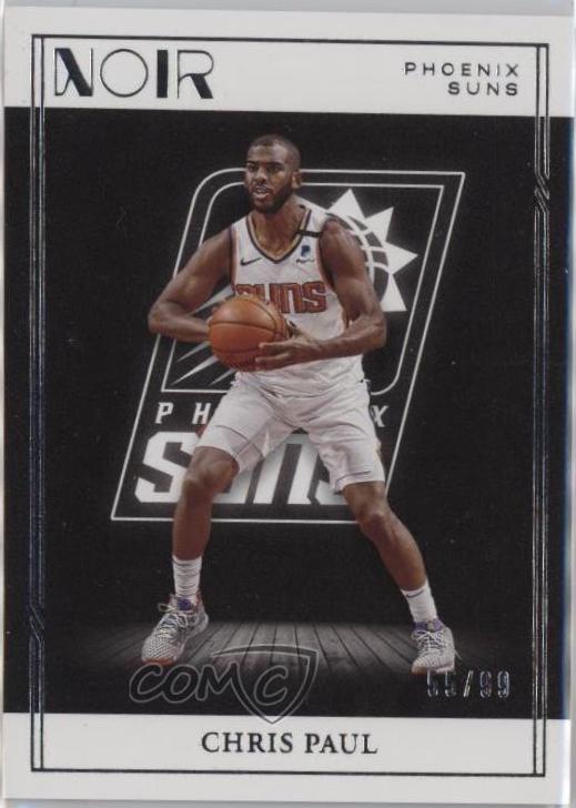 Chris Paul #13 Basketball Cards 2020 Panini Noir