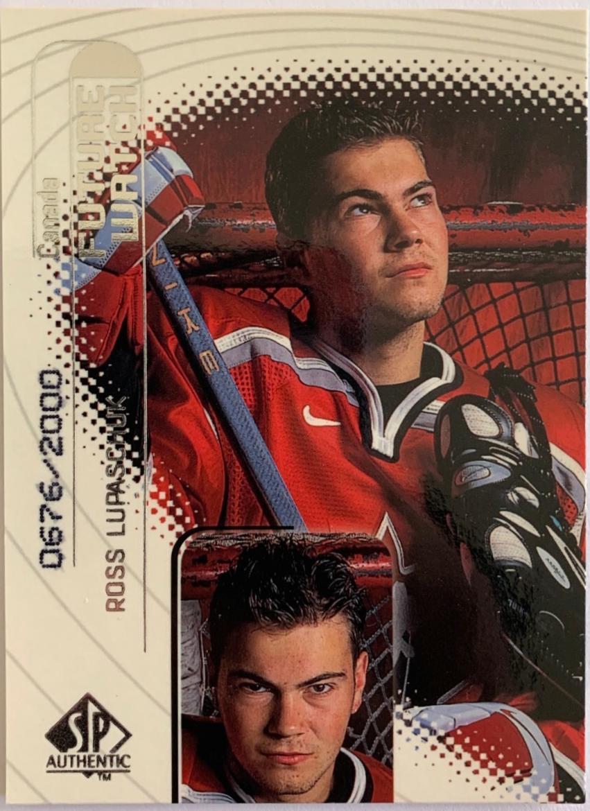 Ross Lupaschuk #118 1998-99 SP Authentic Hockey