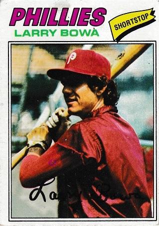 Larry Bowa (1977 Topps)