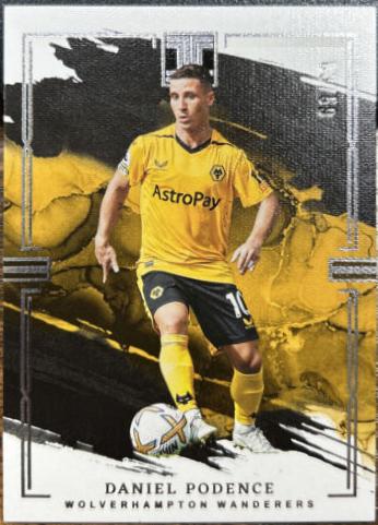 Daniel Podence #145 Soccer Cards 2022 Panini Impeccable Premier League