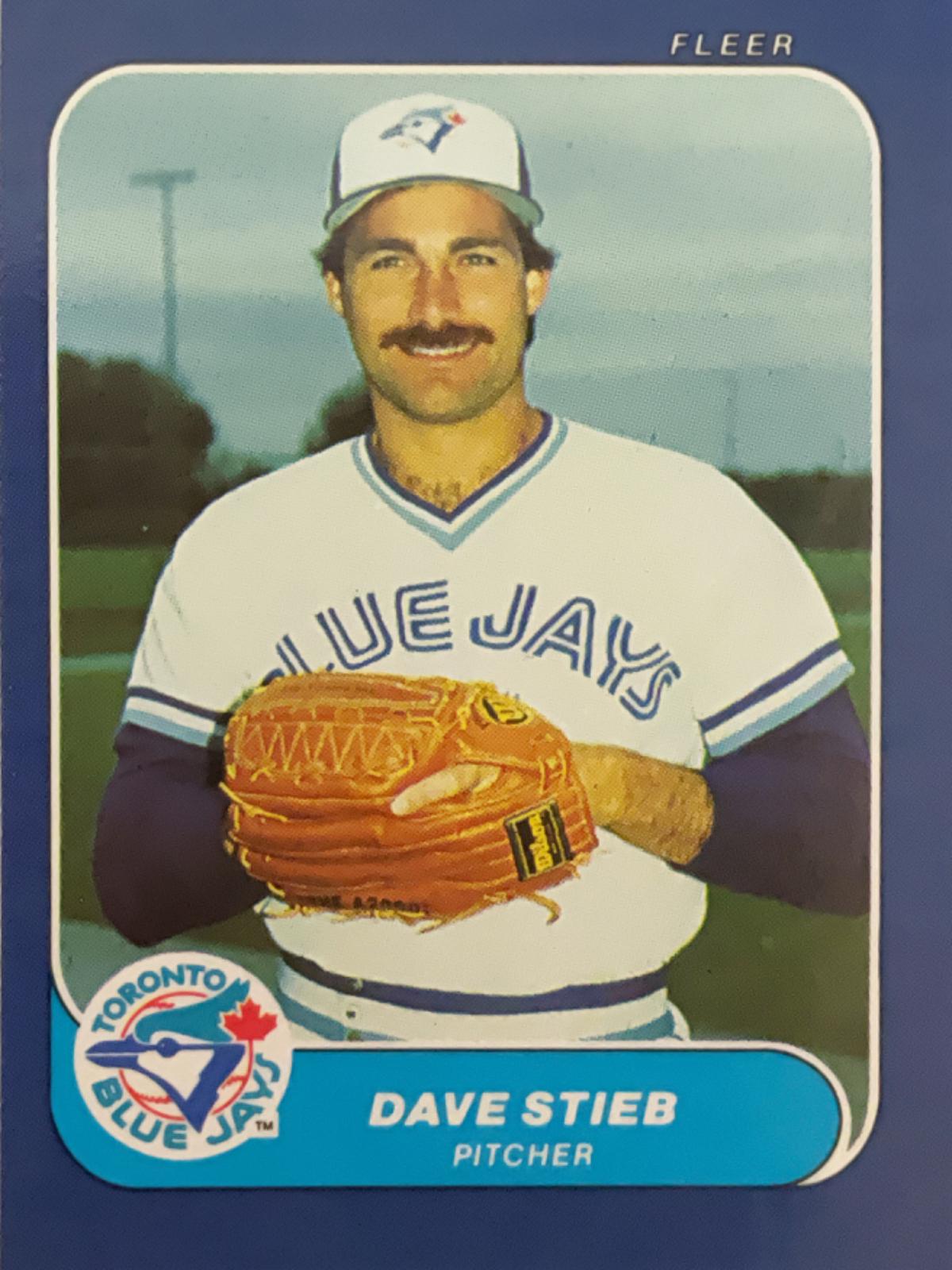 Dave Stieb #16 Baseball Cards 1986 Fleer Mini