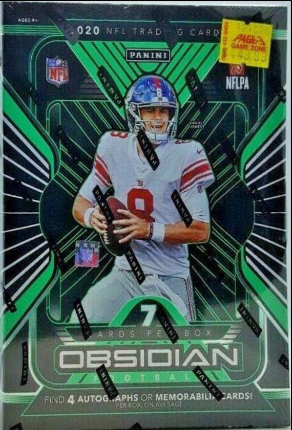 Hobby Box Football Cards 2019 Panini Obsidian