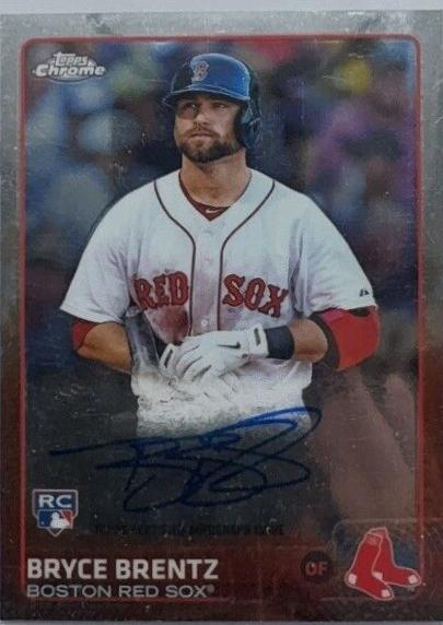 Bryce Brentz #AR-BB Baseball Cards 2015 Topps Chrome Autograph Rookies