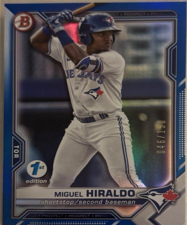 Miguel Hiraldo [Blue Foil] #BD-98