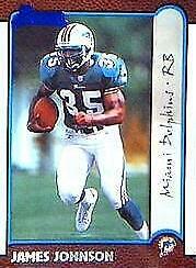 James Johnson #164 Football Cards 1999 Bowman