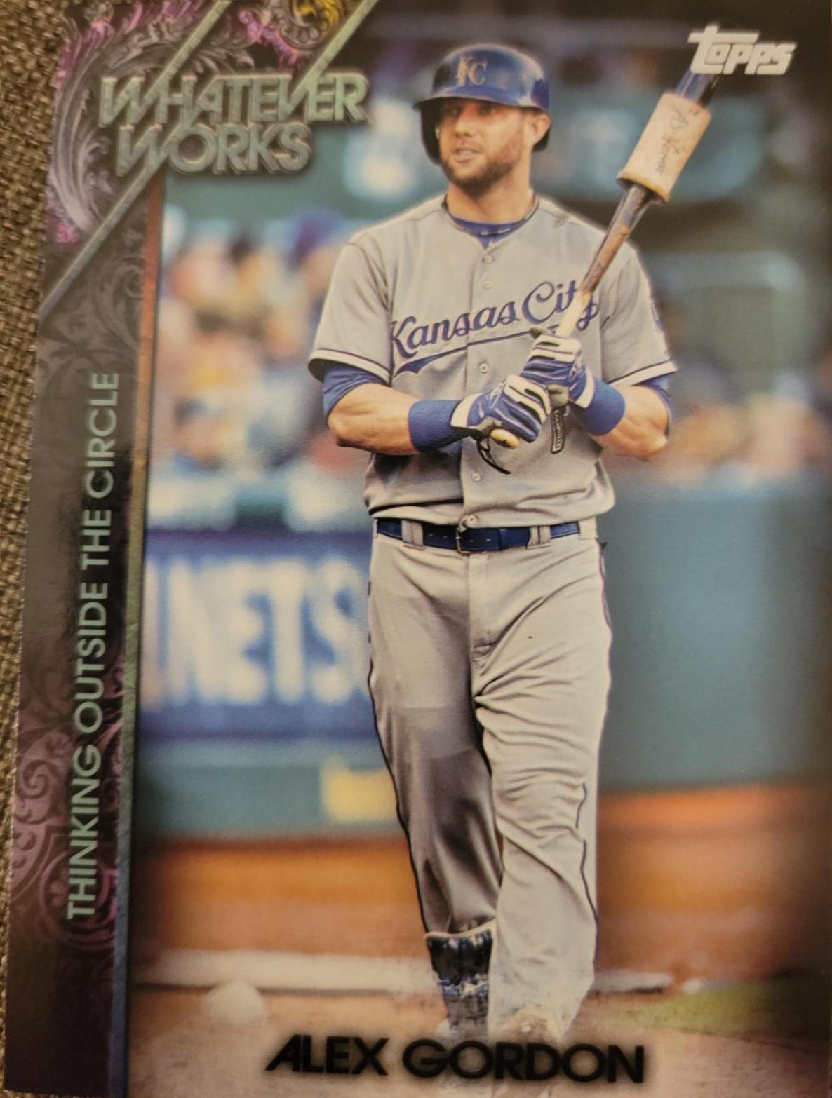 Alex Gordon #WW-15 Baseball Cards 2015 Topps Update Whatever Works