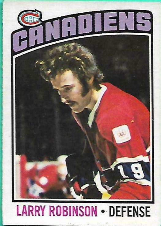 Larry Robinson #151 Hockey Cards 1976 O-Pee-Chee