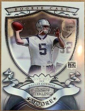 Matt Moore #15 Football Cards 2007 Bowman Sterling