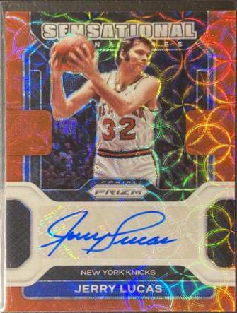 Jerry Lucas #SS-JLC Basketball Cards 2021 Panini Prizm Sensational Signatures