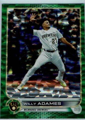 Willy Adames [Green Foilboard] #378