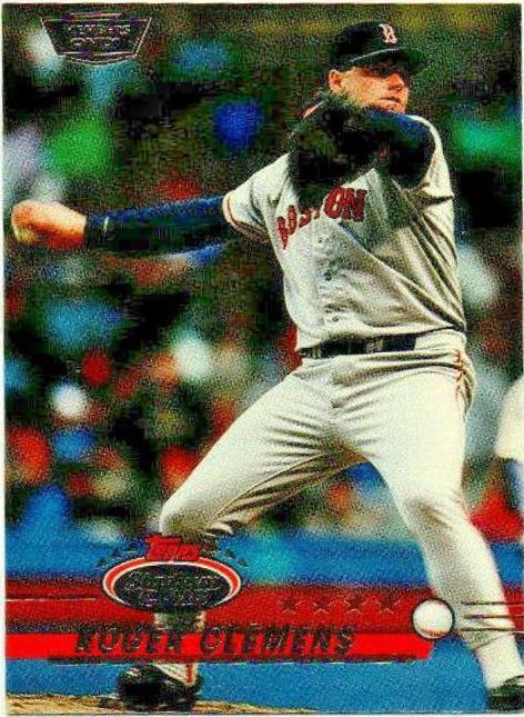 Roger Clemens #220 1993 Stadium Club Baseball
