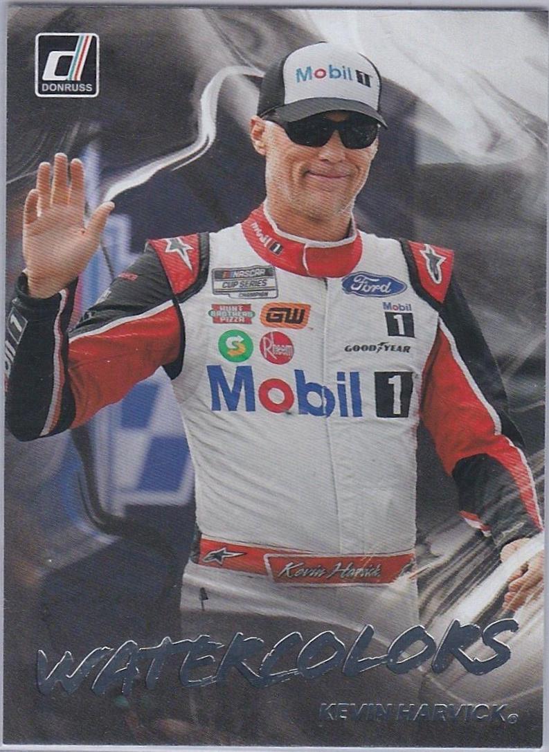 Kevin Harvick #W-KH Racing Cards 2023 Panini Donruss NASCAR Watercolors