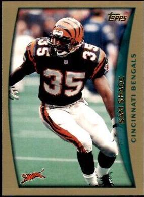 Sam Shade #16 Football Cards 1998 Topps