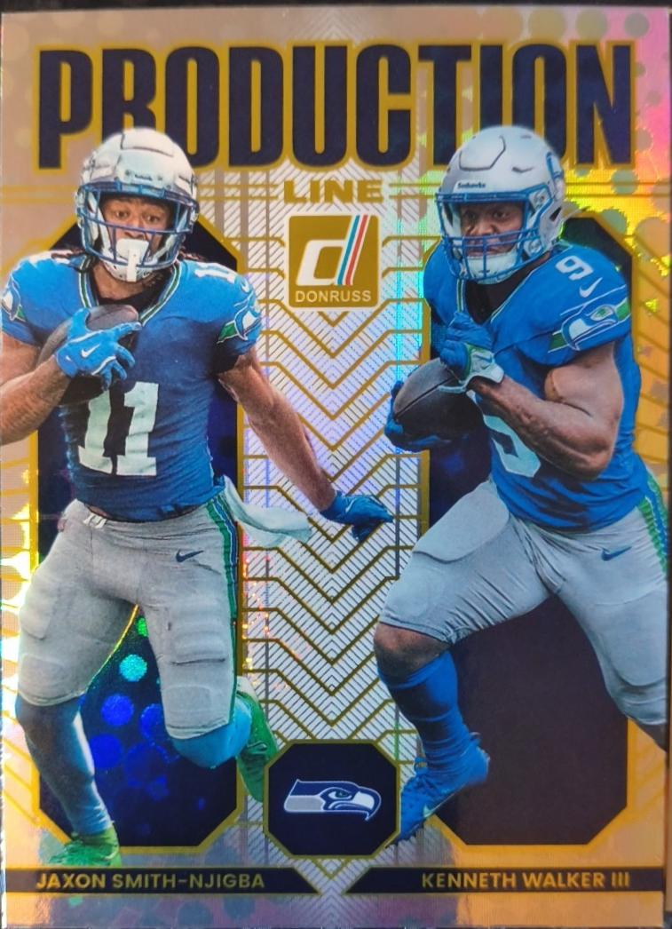 Jaxon Smith-Njigba / Kenneth Walker III #14 Prices | 2025 Panini