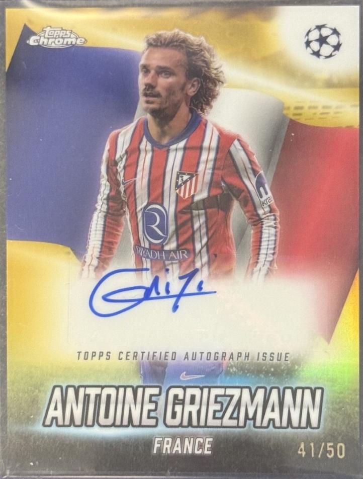 Antoine Griezmann [Gold Refractor] #GLA-AG
