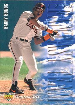 Barry Bonds #38 Baseball Cards 1994 Upper Deck