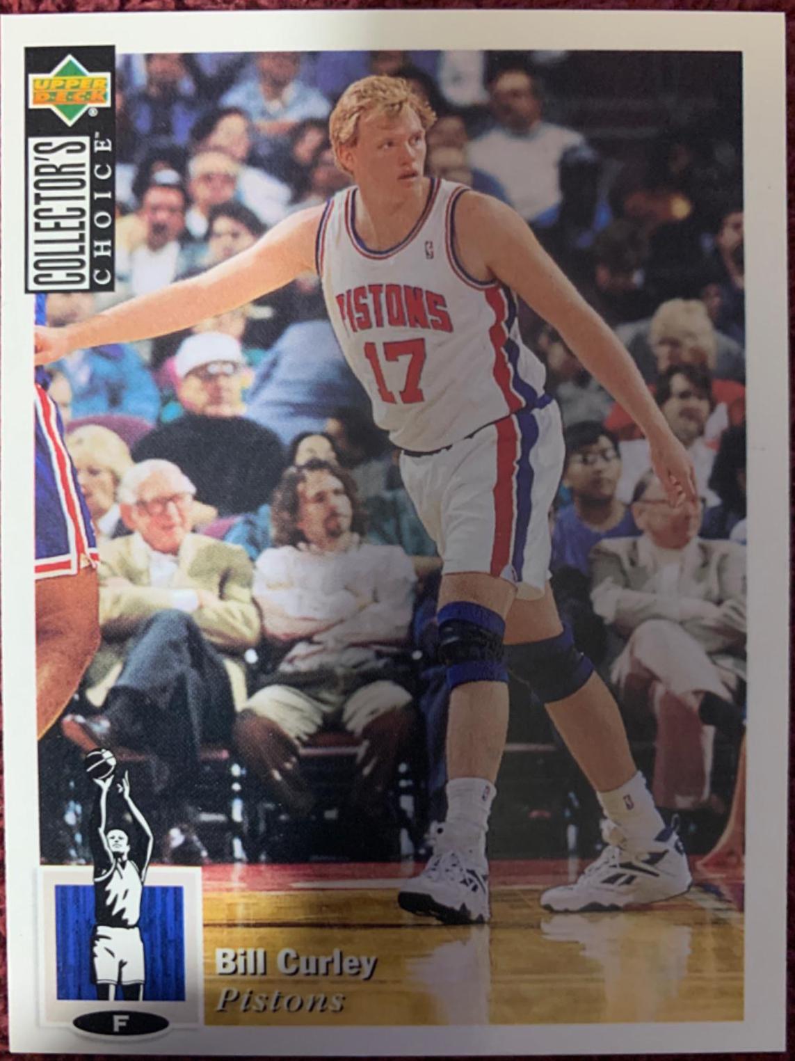 Bill Curley #337 Basketball Cards 1994 Collector's Choice