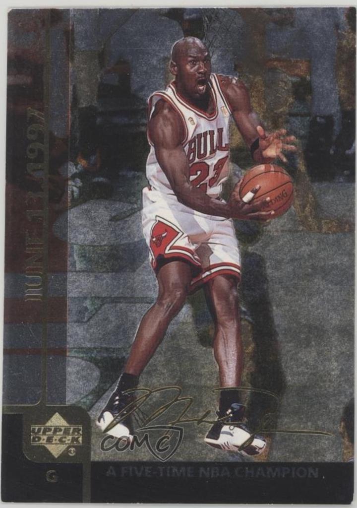 Michael Jordan #MJ5 Basketball Cards 2000 Upper Deck Gatorade Michael Jordan