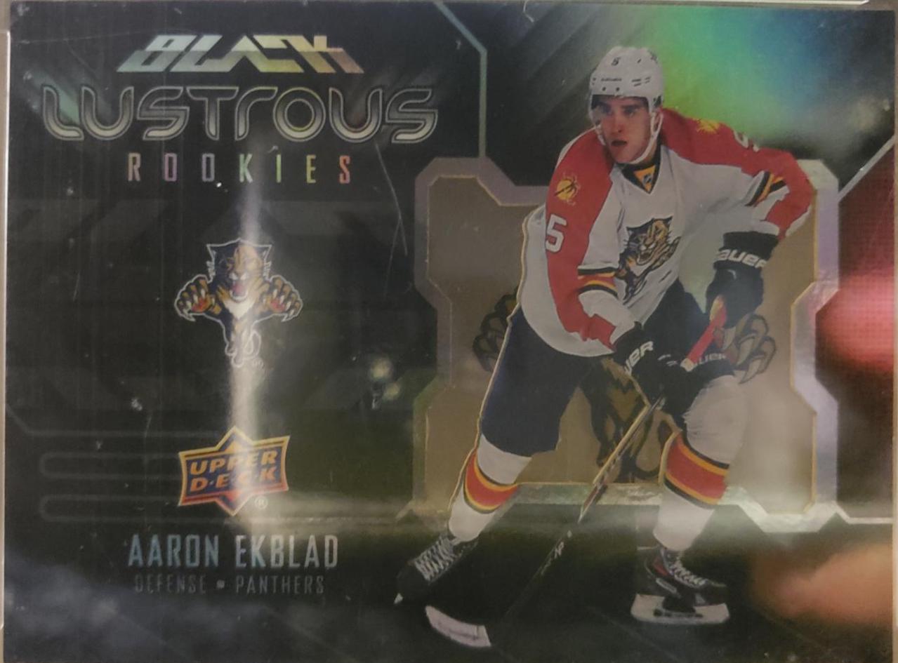 Aaron Ekblad #LRP-1 Hockey Cards 2014 Upper Deck Black Diamond UD Black Lustrous Rookies Previews