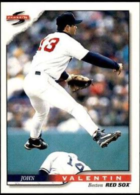 John Valentin #33 Baseball Cards 1996 Score