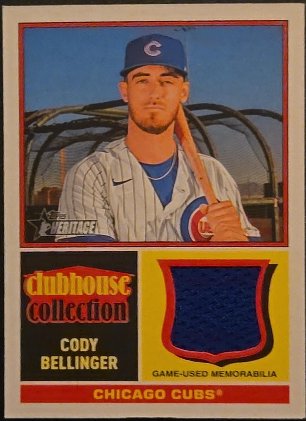 Cody Bellinger #CCR-CB Baseball Cards 2025 Topps Heritage Clubhouse Collection Relic