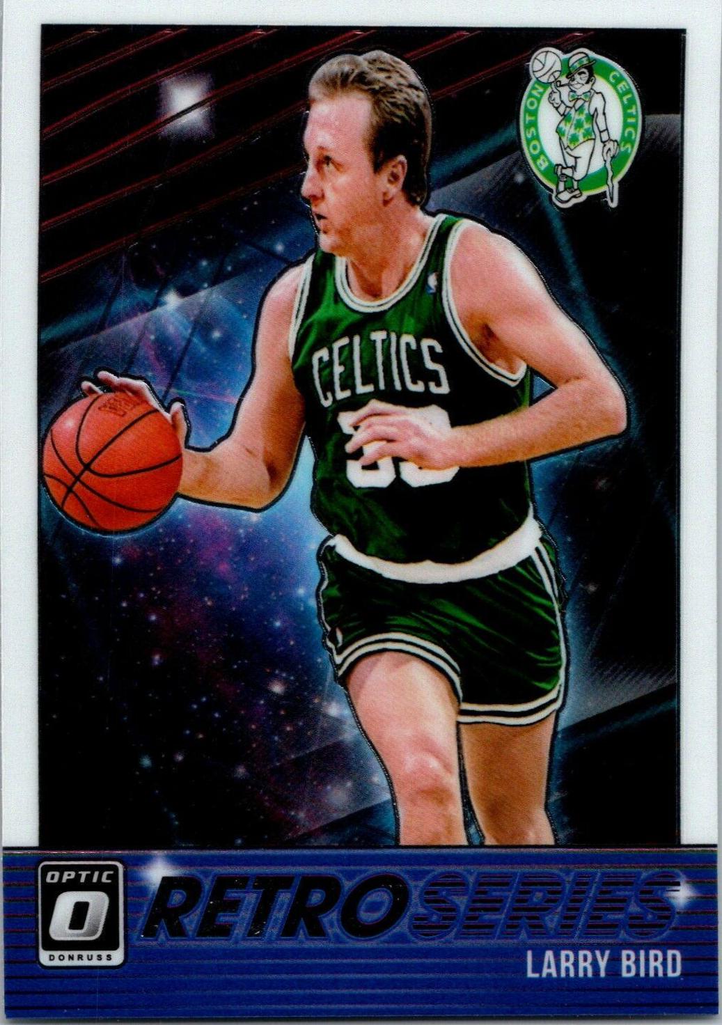 Larry Bird #7 Basketball Cards 2018 Panini Donruss Optic Retro Series