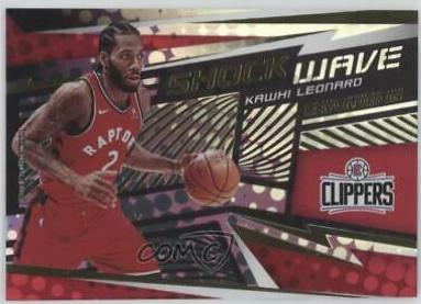 Kawhi Leonard #9 Basketball Cards 2019 Panini Revolution Shock Wave