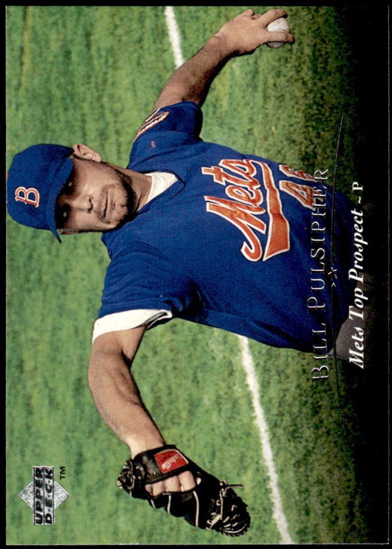 Bill Pulsipher #4 Baseball Cards 1995 Upper Deck Minor League