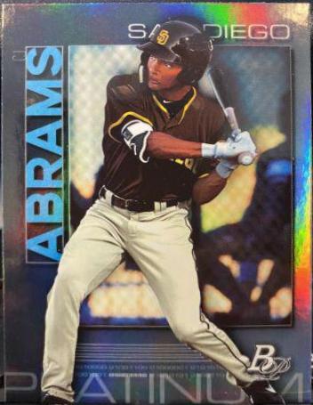 CJ Abrams #TOP-10 Baseball Cards 2020 Bowman Platinum Top Prospects