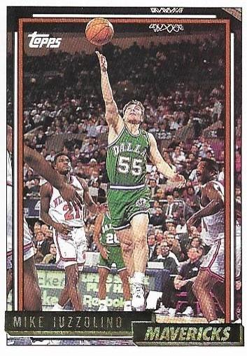 Mike Iuzzolino #6 Basketball Cards 1992 Topps Gold