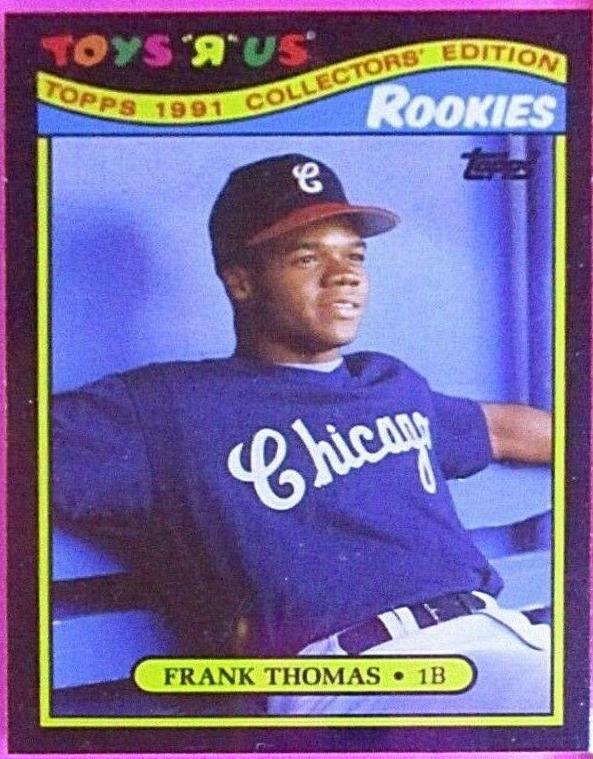 Frank Thomas #27 Baseball Cards 1991 Toys R US Rookies