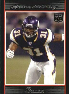 Marcus McCauley #202 2007 Bowman Football