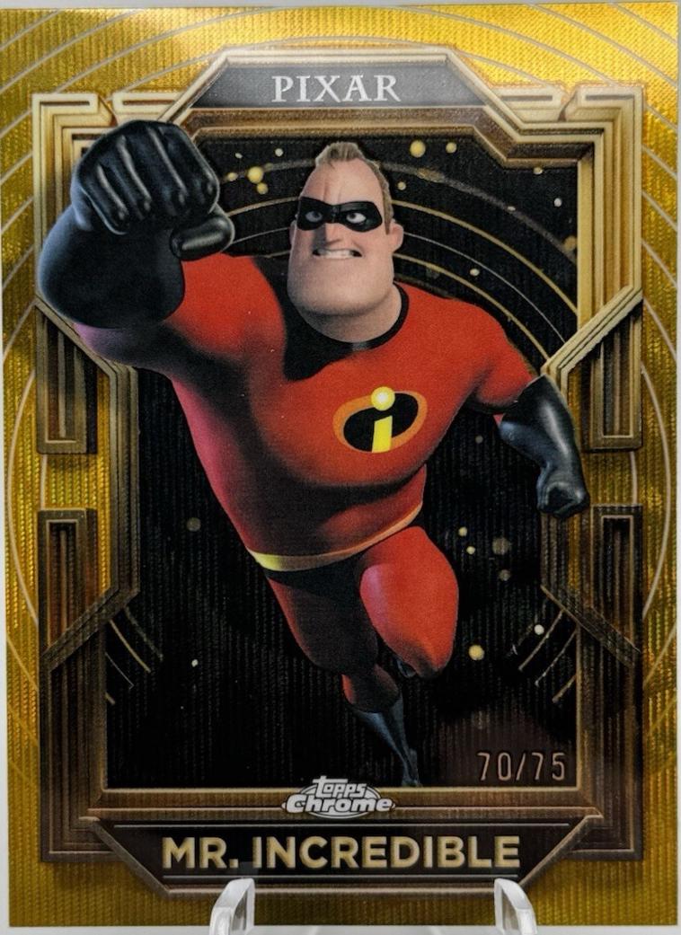 Mr. Incredible [Gold Wave Refractor] #150