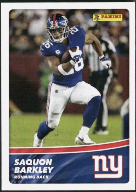 Saquon Barkley #42 2022 Panini NFL Stickers