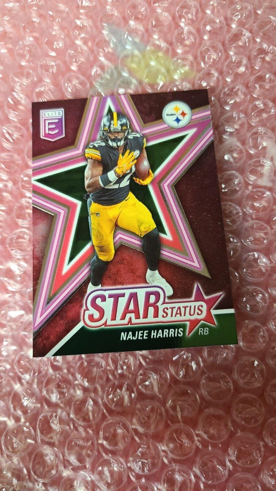 Najee Harris #SS14 Football Cards 2022 Panini Donruss Elite Star Status