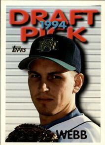 Doug Webb #406 Baseball Cards 1995 Topps