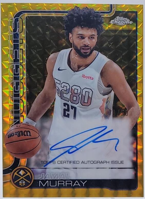 Jamal Murray [Refractor Geometric Gold] #TCA-JM