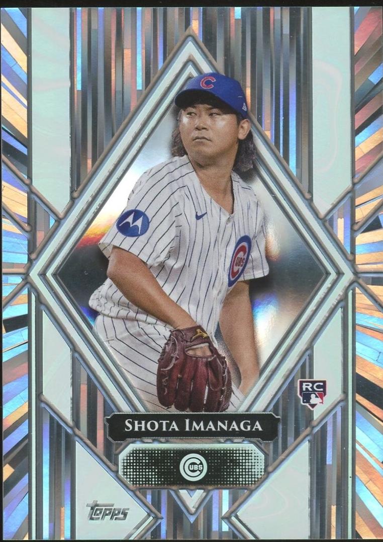 Shota Imanaga #LS-2 Baseball Cards 2024 Topps Diamond Icons Liquid Silver