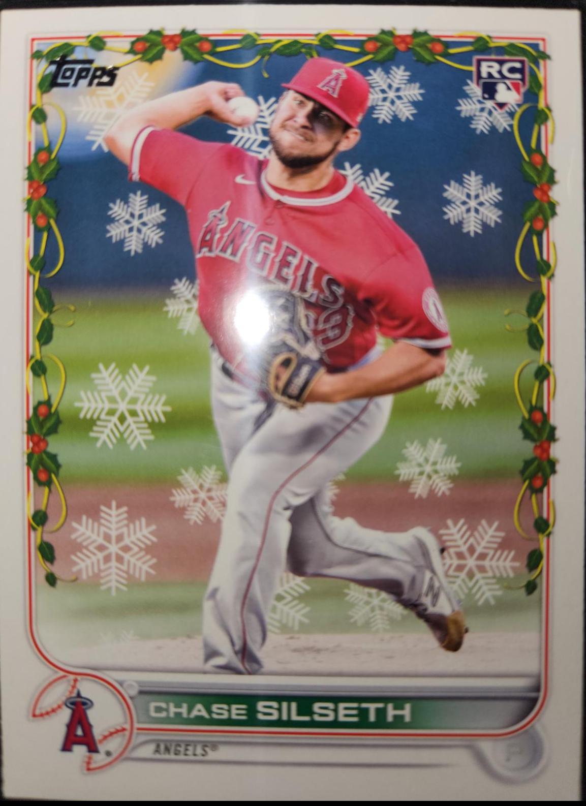 Chase Silseth #HW148 Baseball Cards 2022 Topps Holiday