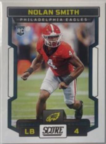 Nolan Smith #376 Football Cards 2023 Panini Score