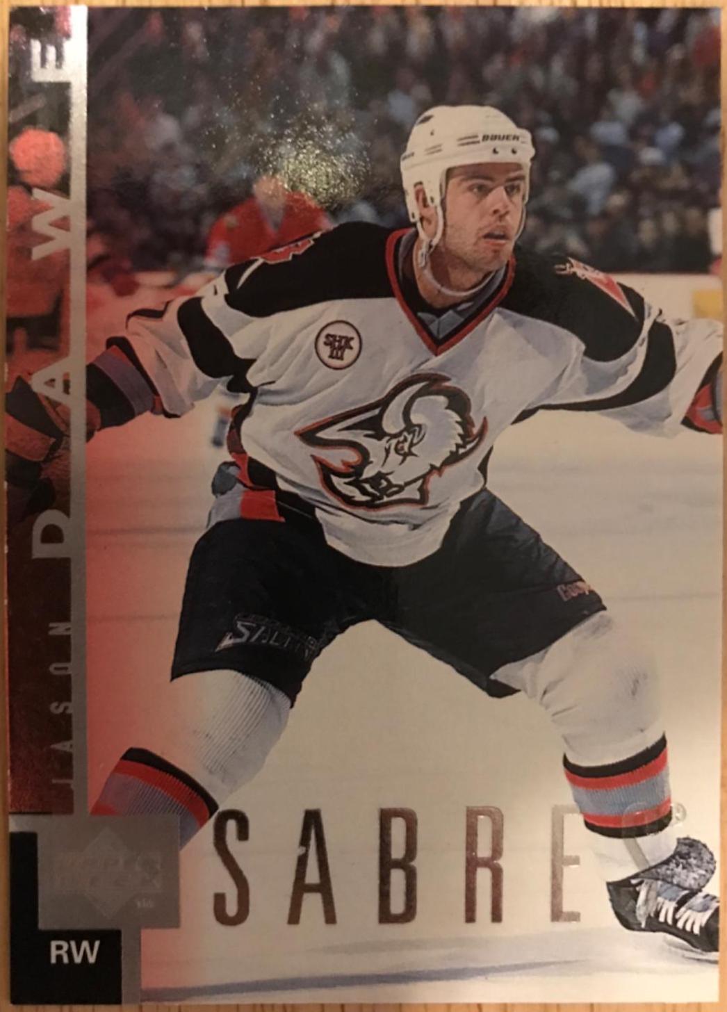 Jason Dawe #19 Hockey Cards 1997 Upper Deck