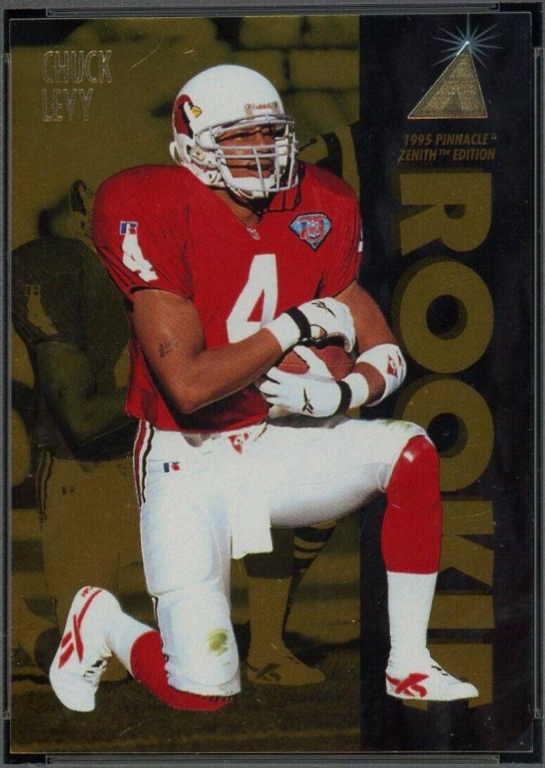 Chuck Levy #Z122 Football Cards 1995 Zenith