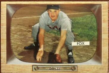 Nelson Fox #33 Baseball Cards 1955 Bowman