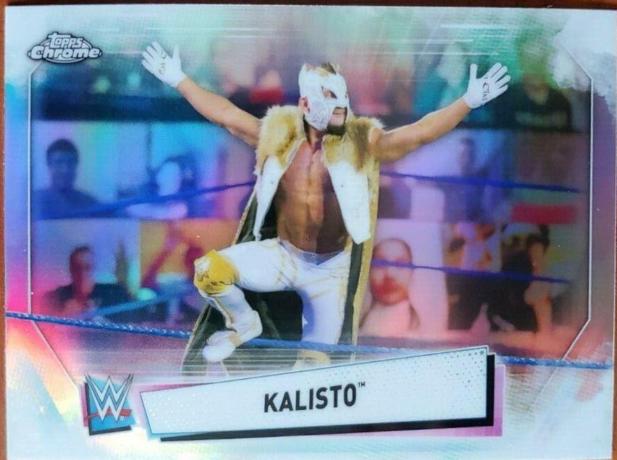 Kalisto #IV-24 Wrestling Cards 2021 Topps Chrome WWE Image Variations