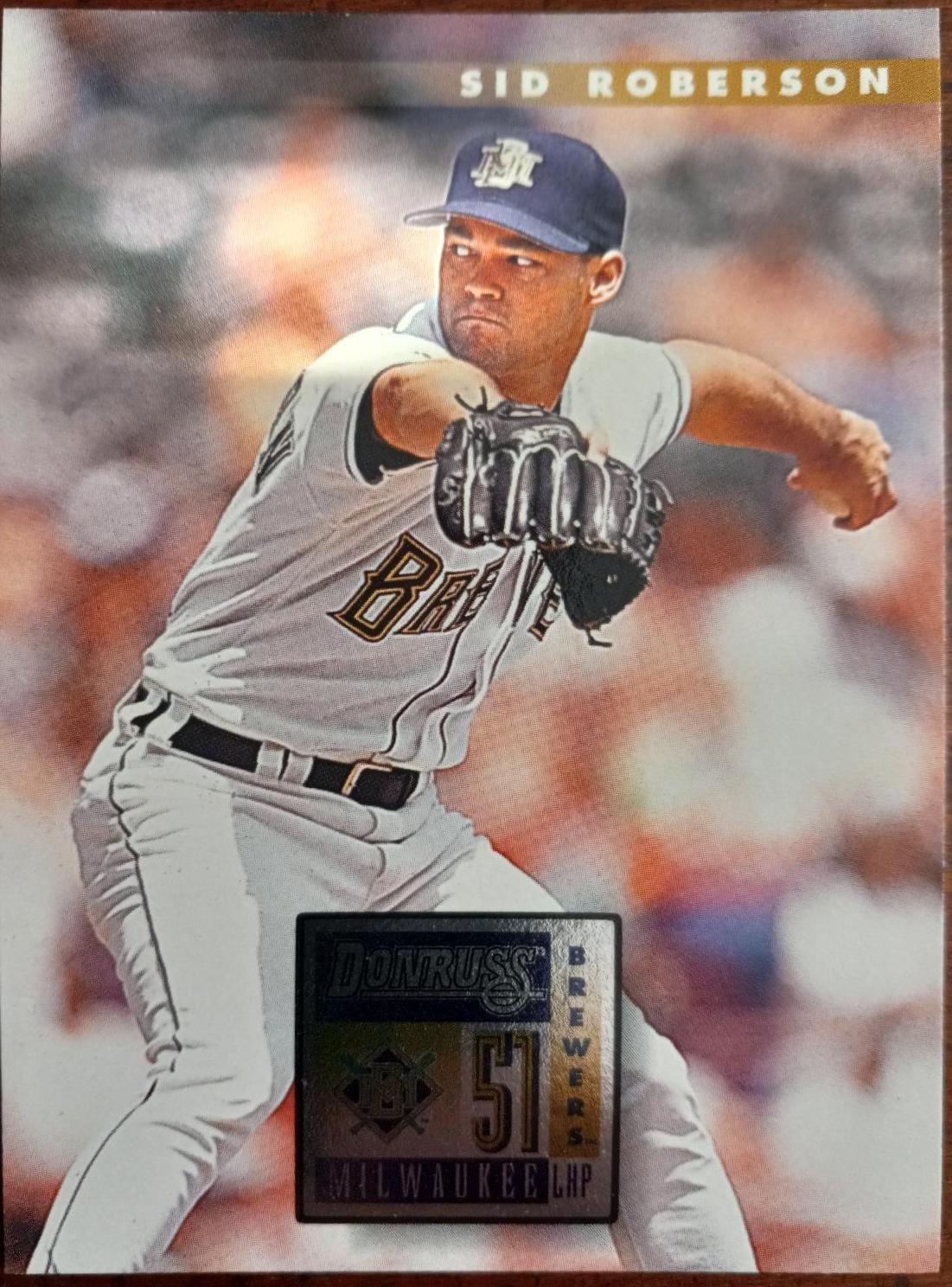 Sid Roberson #26 Baseball Cards 1996 Panini Donruss