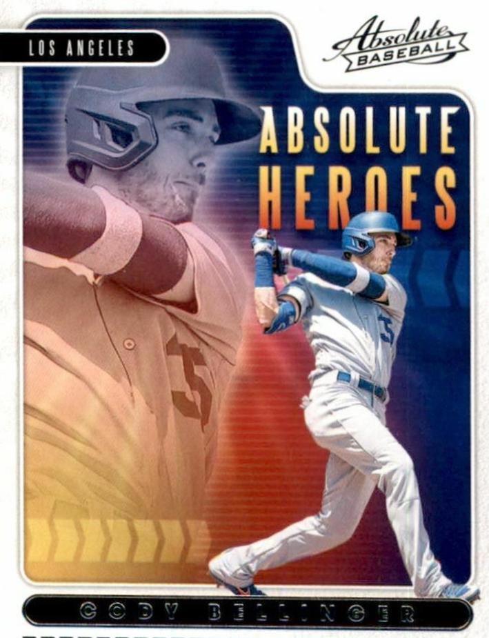 Cody Bellinger #AH5 Baseball Cards 2020 Panini Absolute Heroes