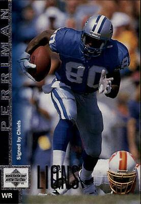 Brett Perriman #43 Football Cards 1997 Upper Deck