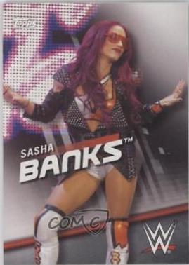 Sasha Banks #33 Wrestling Cards 2016 Topps WWE Divas Revolution