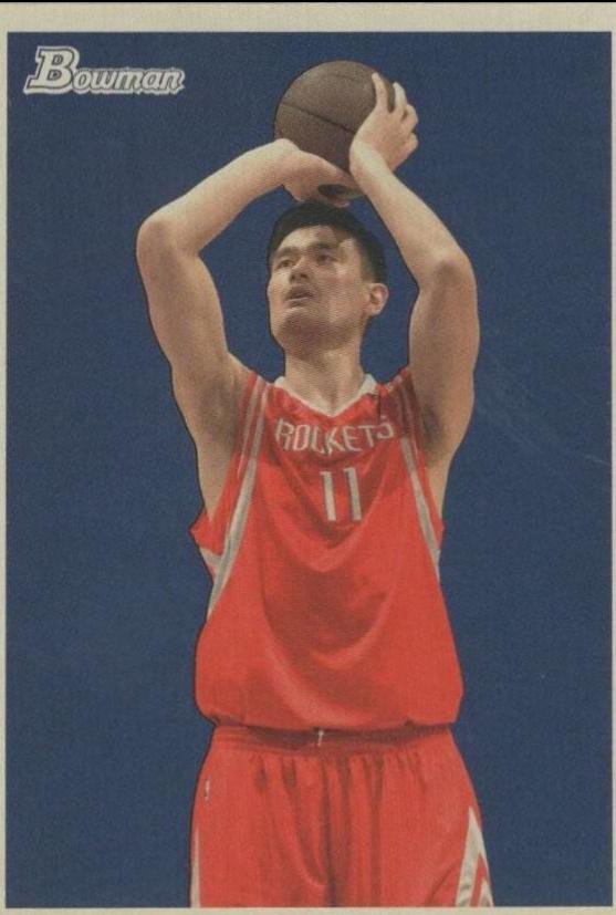 Yao Ming #28 Basketball Cards 2009 Bowman '48