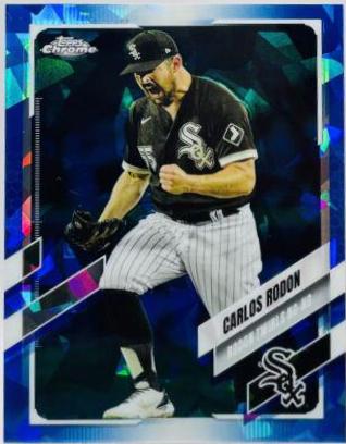Carlos Rodon #US288 2021 Topps Chrome Update Sapphire Baseball